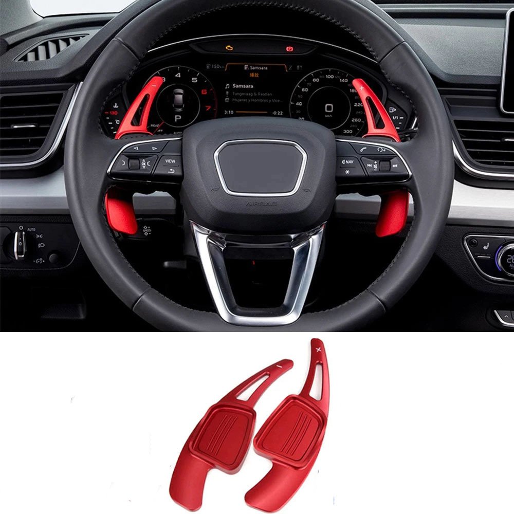 Audi A4 F1 Vites Kulakçık Paddle Shift 2017 Sonrası Kırmızı