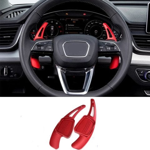 Audi A4 F1 Vites Kulakçık Paddle Shift 2017 Sonrası Kırmızı