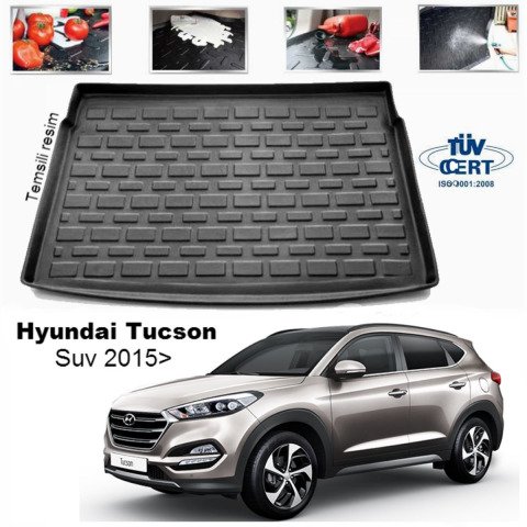 Hyundai Tucson Bagaj Havuzu Paspası 2015 Sonrası