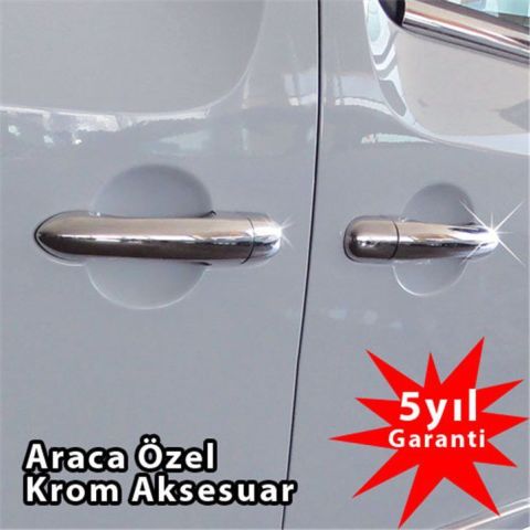 Renault Kangoo Kapı Kolu Kromu Nikelajı 2008 Sonrası