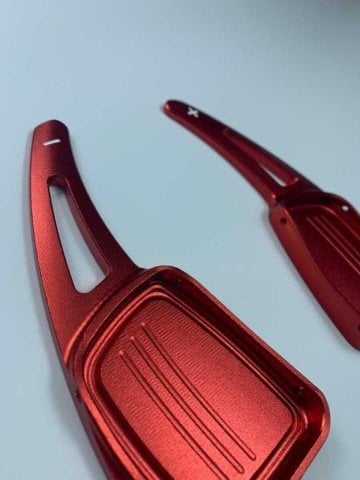 Audi A3 F1 Vites Kulakçık Paddle Shift 2017 Sonrası Kırmızı