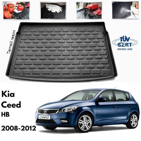Kia Ceed Bagaj Havuzu Paspası 2008-2012