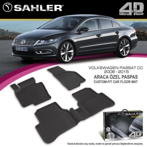 Volkswagen CC Havuzlu Paspas 4,5D Sahler 2008-2015 Arası