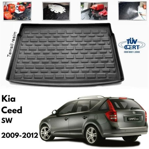 Kia Ceed SW Bagaj Havuzu Paspası 2009-2012