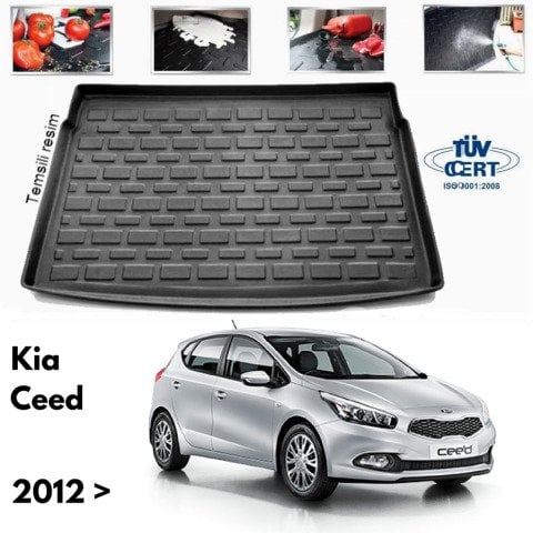 Kia Ceed Bagaj Havuzu Paspası 2012 Sonrası