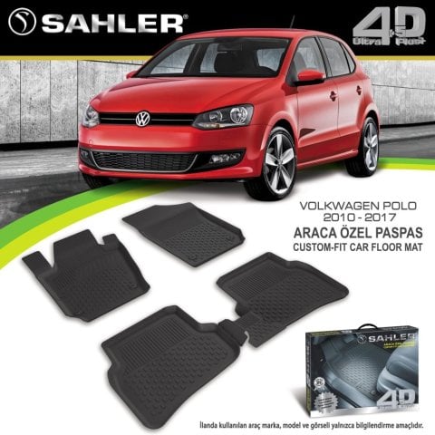 Volkswagen Polo Havuzlu Paspas 4,5D Sahler 2009-2017 Arası