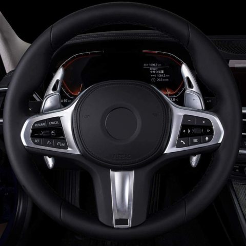 Bmw 5 Serisi G30 F1 Vites Kulakçık Paddle Shift 2017 Sonrası Krom