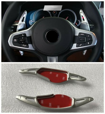 Bmw 5 Serisi G30 F1 Vites Kulakçık Paddle Shift 2017 Sonrası Krom