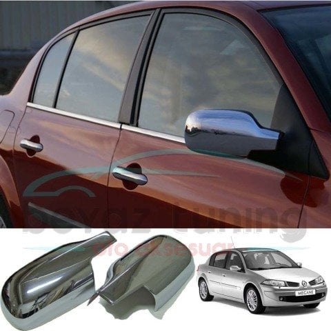 Renault Megane 2 Ayna Kapağı Kromu Nikelajı