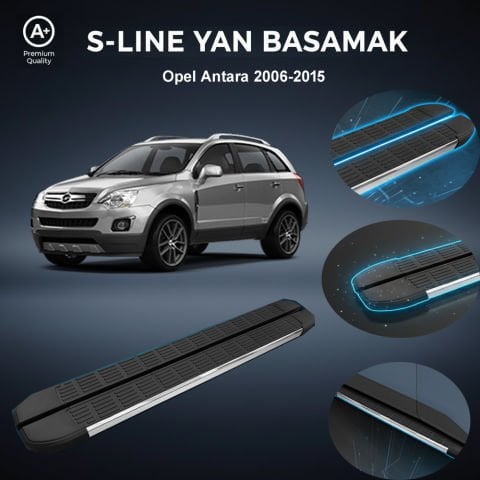 Opel Antara S-Line Premium Krom Yan Basamak 2006-2015