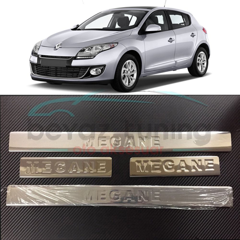 Renault Megane 3 Kapı Eşiği Kromu Nikelajı 2009-2015