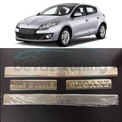 Renault Megane 3 Kapı Eşiği Kromu Nikelajı 2009-2015