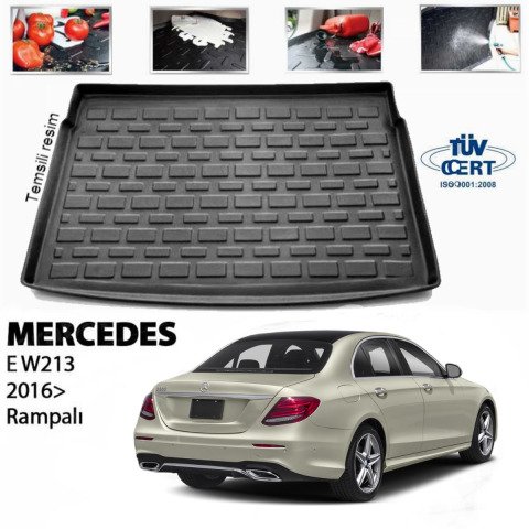 Mercedes W213 E Class Bagaj Havuzu Paspası