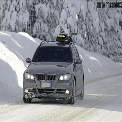 Aconcagua Araç Üstü Mıknatıslı 2'li Snowboard-Kayak Bagajı