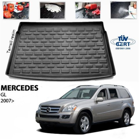 Mercedes X164 GL Class Bagaj Havuzu Paspası