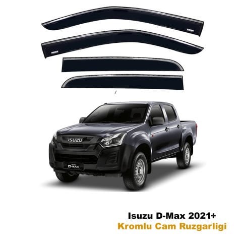 Isuzu D-Max Kromlu Cam Rüzgarlığı Niken 2021 Sonrası