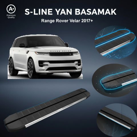 Range Rover Velar S-Line Premium Krom Yan Basamak 2017 Sonrası
