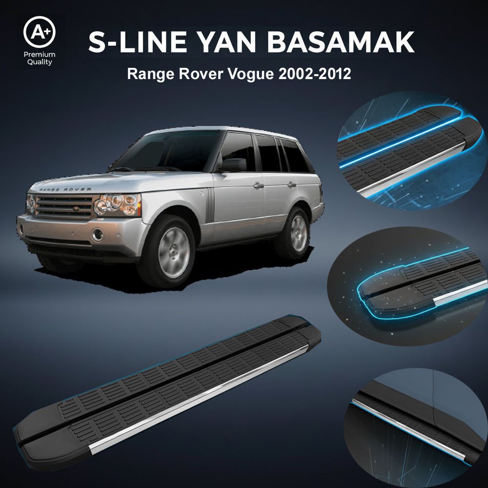 Range Rover Vogue S-Line Premium Krom Yan Basamak 2002-2012
