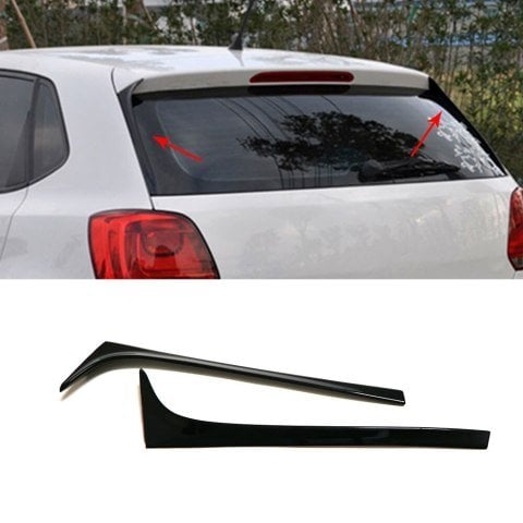 Volkswagen Polo Spoiler Kenar Çıtası Parlak Siyah 2009-2017
