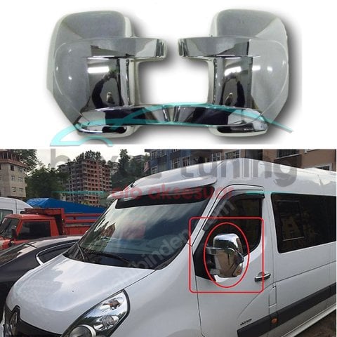 Renault Master Ayna Kapağı Kromu Nikelajı 2010 Sonrası