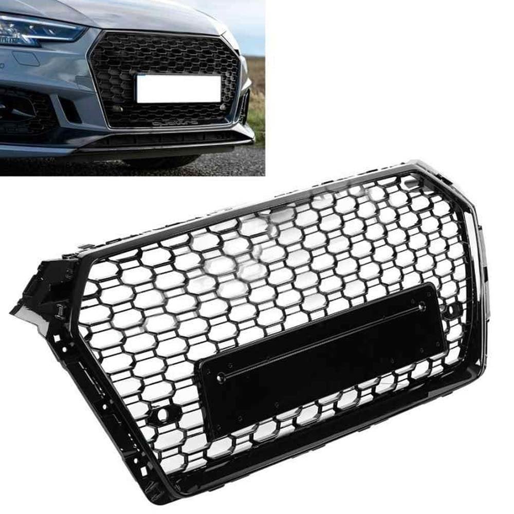 Audi A4 Ön Panjur Izgara RS4 Petekli Model 2016-2020 b9