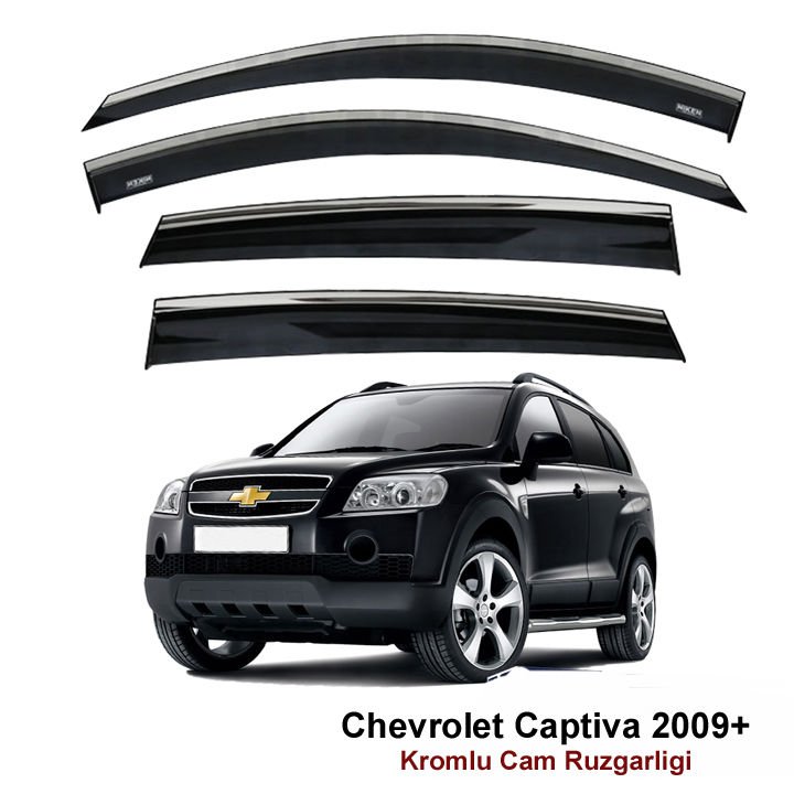 Chevrolet Captiva Kromlu Cam Rüzgarlığı Niken 2009 Sonrası