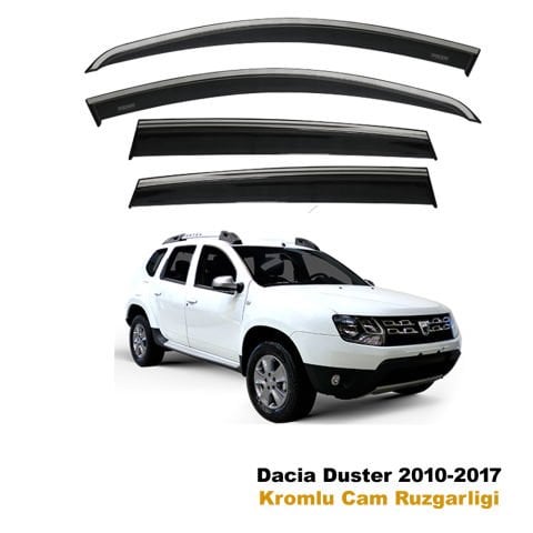Dacia Duster Kromlu Cam Rüzgarlığı Niken 2010-2017 Arası
