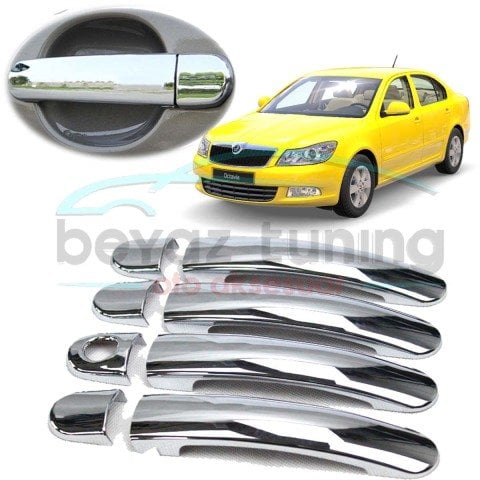 Skoda Octavia Kapı Kolu Kromu Nikelajı 2008-2012