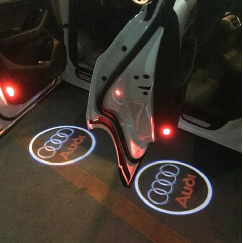 Audi A4 Kapı Altı Hayalet Logo Orjinal Lazer Led 2002-2008