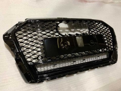 Audi A3 Ön Panjur Izgara RS3 Model Siyah 2016-2021 Arası