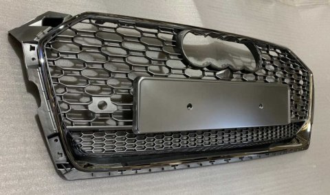 Audi A5 Ön Panjur Izgara RS5 Model 2016-2019 Arası Gri Renk