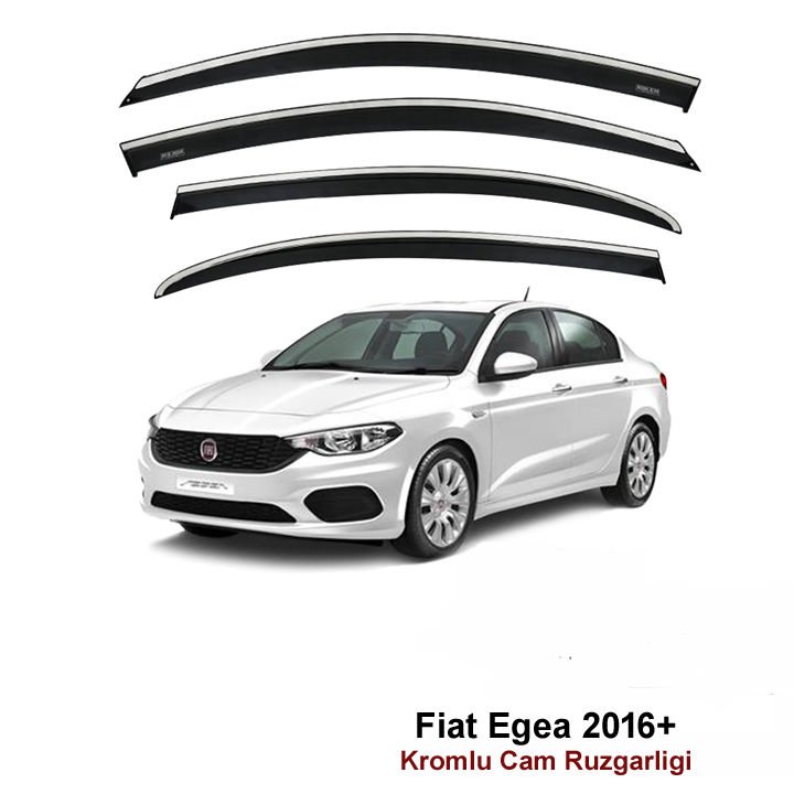 Fiat Egea Kromlu Cam Rüzgarlığı Niken 2016 Sonrası
