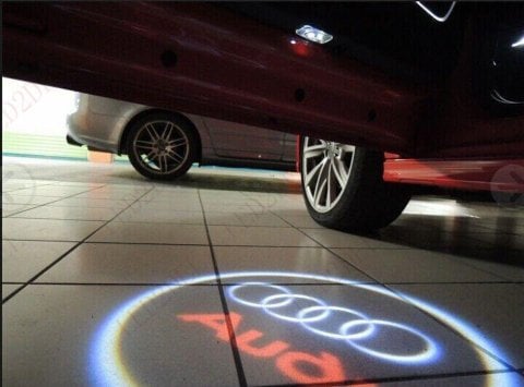 Audi A7 Kapı Altı Hayalet Logo Orjinal Lazer Led