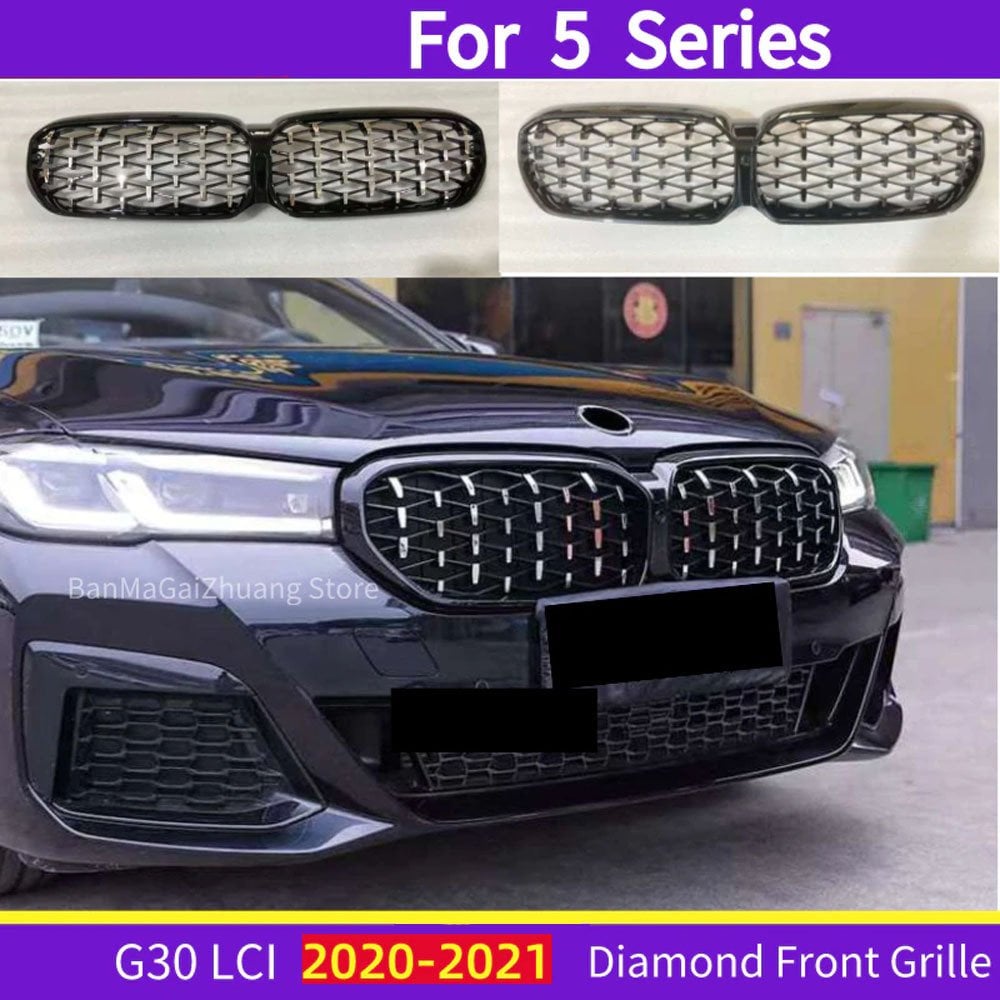 Bmw 5 Serisi G30 Ön Panjur Böbrek Diamond 2020 Sonrası