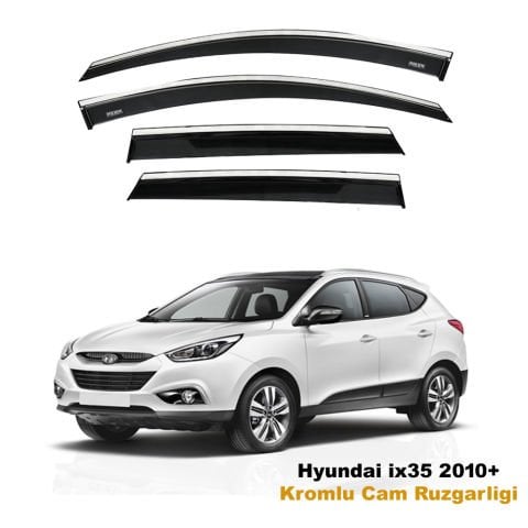 Hyundai ix35 Kromlu Cam Rüzgarlığı Niken