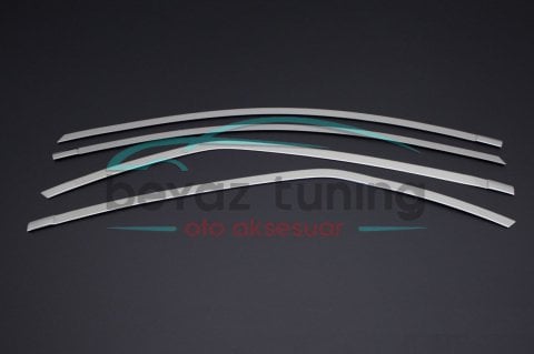 Toyota Corolla Üst Cam Çitası Kromu Nikelajı 2013-2018