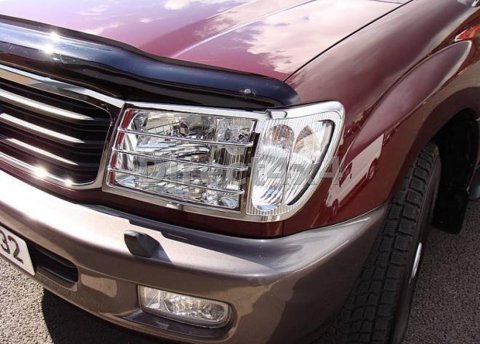 Toyota Land Cruiser FJ100 Far Çerçevesi Kromu Nikelajı