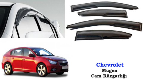Chevrolet Cruze HB Mugen Cam Kenar Rüzgarlığı 2008-