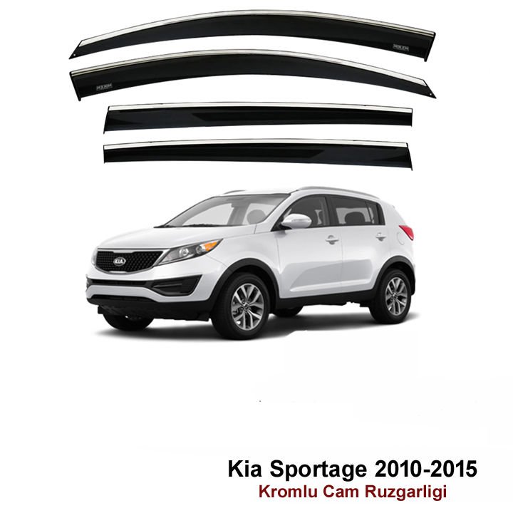 Kia Sportage Kromlu Cam Rüzgarlığı Niken 2010-2015