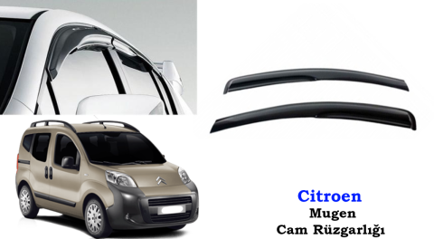 Citroen Nemo Mugen Cam Kenar Rüzgarlığı 2012