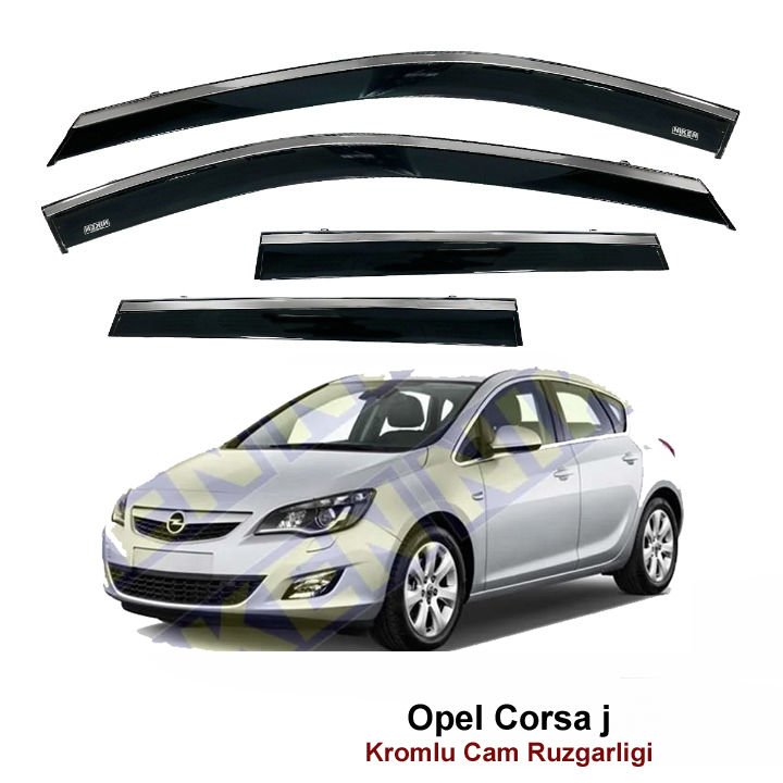 Opel Astra J Kromlu Cam Rüzgarlığı Niken