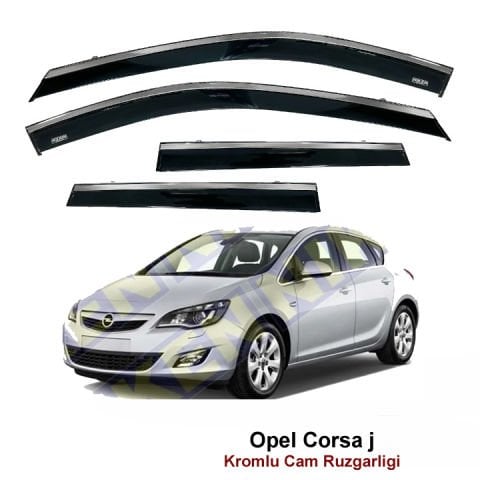 Opel Astra J Kromlu Cam Rüzgarlığı Niken