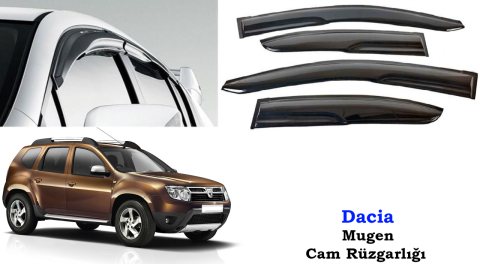 Dacia Duster Mugen Cam Kenar Rüzgarlığı 2010 - 2017