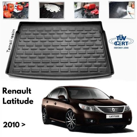 Renault Latitude Bagaj Havuzu Paspası 2010 Sonrası
