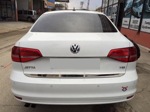 Volkswagen Jetta Bagaj Alt Çitası Kromu Nikelajı 2011Sonrası