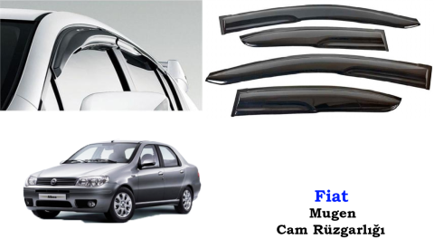 Fiat Albea Mugen Cam Kenar Rüzgarlığı 2005-