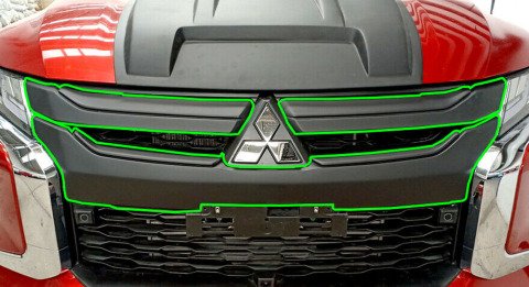 Mitsubishi L200 Ön Panjur Izgara Siyah 2019-2021 Arası