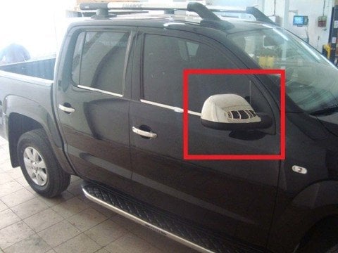 Volkswagen Amarok Ayna Kapağı Kromu Nikelajı 2010 Sonrası