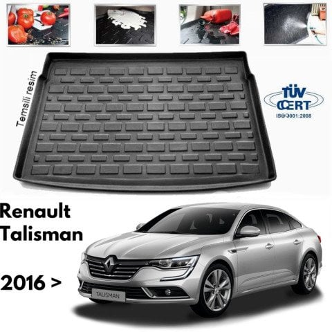 Renault Talisman Bagaj Havuzu Paspası 2016 Sonrası
