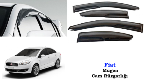 Fiat Linea Mugen Cam Kenar Rüzgarlığı 2007-